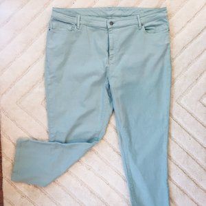 LL BEAN Ankle Jeans Womens 20